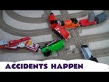 Funny Thomas & Friends Accidents Happen To Trackmaster Thomas The Tank Engine Kids Toy Train Sets