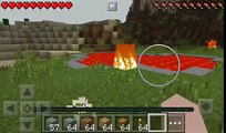 Primer vídeo,como hacer un portal al Nether sin pico de diamante.Minecraft PE y PC