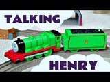Trackmaster TALKING HENRY Thomas And Friends Engine Kids Toy Train Set Thomas The Tank Engine