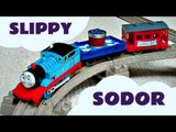 Trackmaster SLIPPY SODOR Thomas The Train Kids Toy Train Set Thomas The Tank Engine