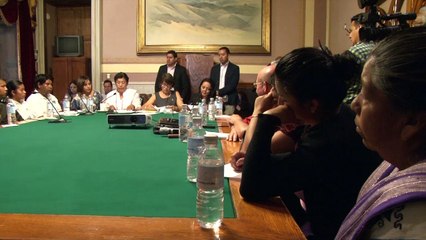 La Diputada Govea pide a Indígenas se queden a vender nopales