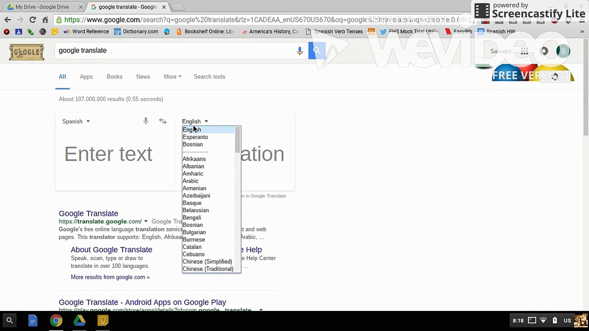 Cómo Usar Google Translate