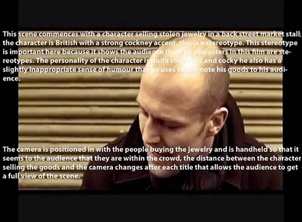 lock stock and two smoking barrels opening sequence analysis