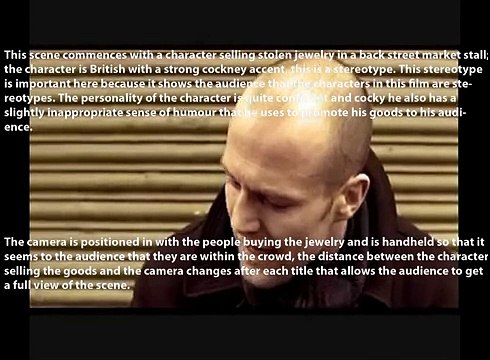 lock stock and two smoking barrels opening sequence analysis