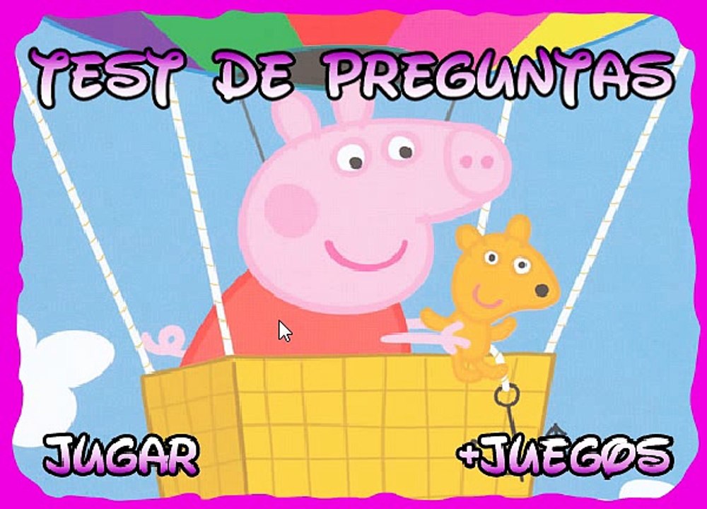 Juego Peppa Pig preguntas