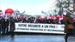 Angered French police march in demand of better working conditions