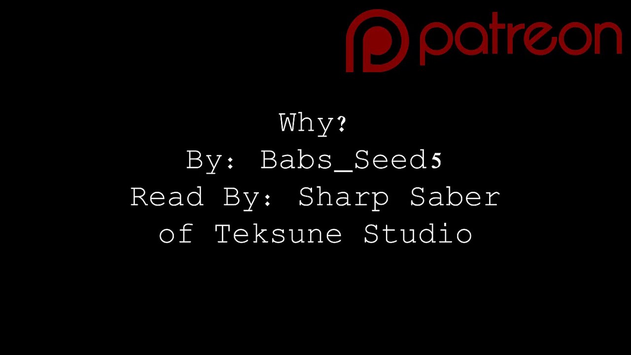 Saber's Readings: Why?