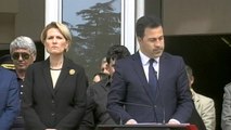 Report TV - Nderohen me homazhe pilotët që humbën jetën në Shkodër