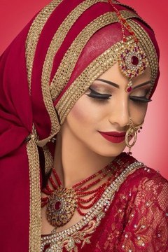 Eid, Wedding, Party Niqab and Makeup Tutorial - hijab fashion -Hijab Styles -Fancy wedding Eid party style niqab - Top Best Hijab Styles for 2016