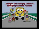 The Safety Squadron Rides the School Bus [Somali]