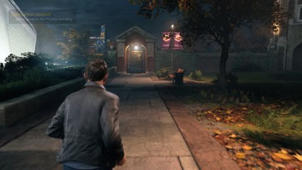 Quantum Break - Act 1-1 Jack Runs Into Martin Hatch (Campus Explore) Bobby Radford Radio Show