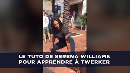 Le tuto de Serena Williams pour vous apprendre à twerker