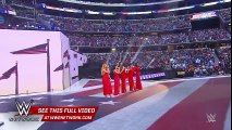 Fifth Harmony Kicks Off Wrestle Maniaa With A Beautiful Rendition Of _America the Beautiful_W.W.Entertainment