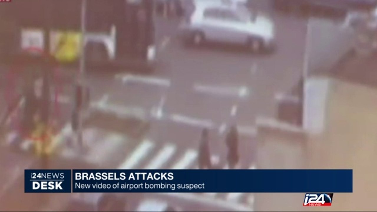 Brussels attacks: New video of airport bombing suspect