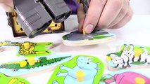 Küçük robot Wall-E - Bir yapboz yapalım - Vahşi hayvanlar - Eğitici çocuk filmi
