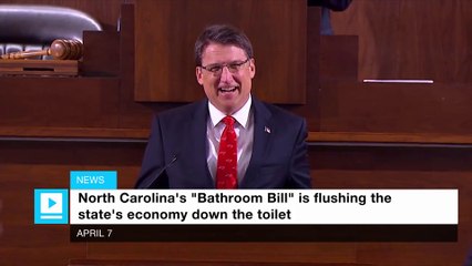 North Carolina's "Bathroom Bill" is flushing the state's economy down the toilet