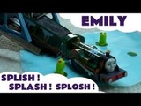 SPLISH SPLASH SPLOSH EMILY story by Trackmaster Thomas & Friends with R/C Cranky Kids Toy