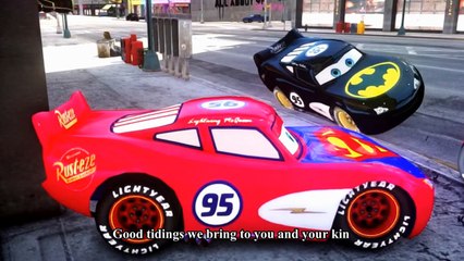 Spiderman Car For Kids - We Wish You a Merry Christmas - Spider-Man, Batman & Superman