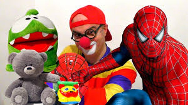 Car Сlown - SPIDER MAN CLOWN - Teddy Bear vs. Om Nom Fight! - Hindi Urdu Famous Nursery Rhymes for kids-Ten best Nursery Rhymes-English Phonic Songs-ABC Songs For children-Animated Alphabet Poems for Kids-Baby HD cartoons-Best Learning HD video animated c