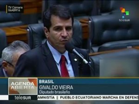 Brasil: entregan informe de petición de impeachment a Dilma Rousseff