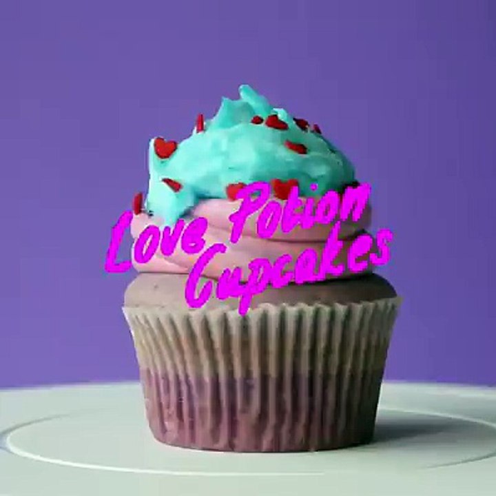 Love Potion Cupcakes