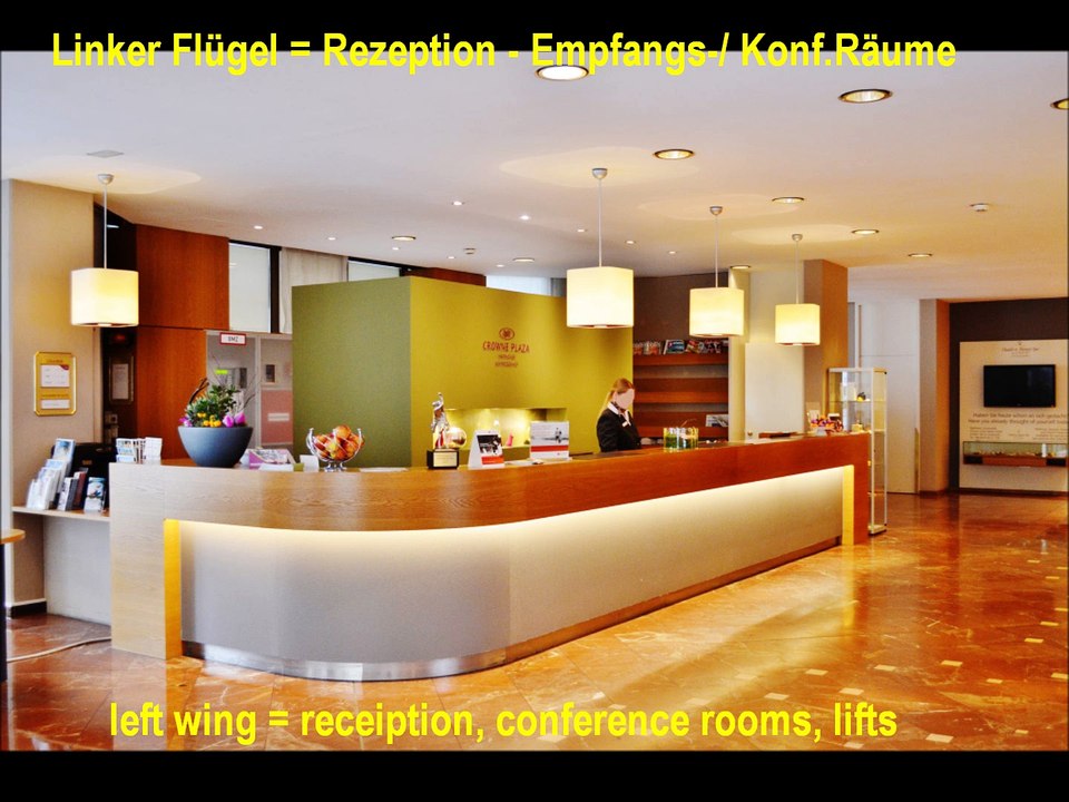 Hotel Crowne Plaza Hannover Schweizerhof ****  Details