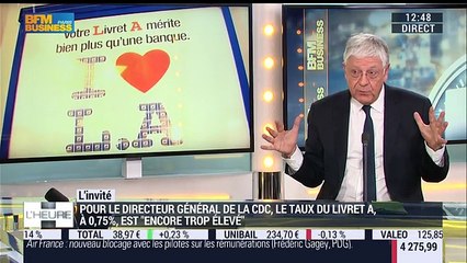 "Le premier métier de la Caisse des dépôts est d'investir", Pierre-René Lemas - 07/06
