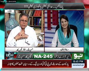 PPP & PTI are in an unnatural opposition alliance, Hassan Nisar