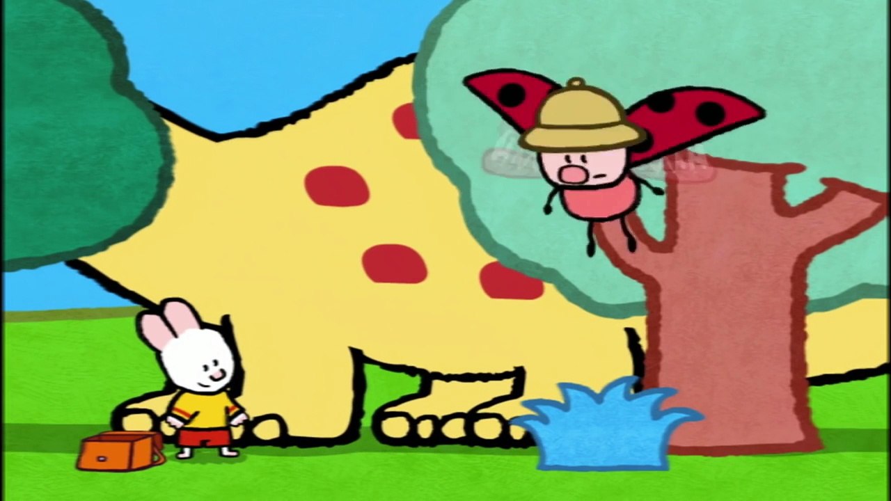Dinosaurio - Louie dibujame un dinosaurio | Dibujos animados para niños