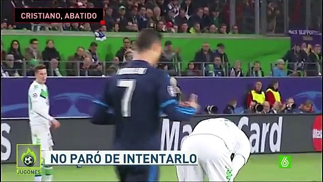 Asífue el partido de Cristiano Ronaldo ante Wolfsburgo - Real Madrid