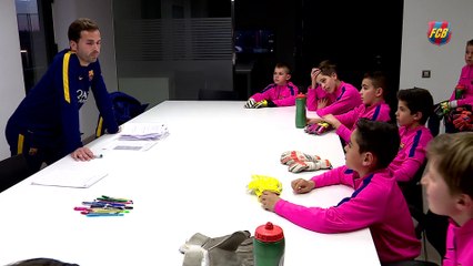 A look into La Masia goalkeeper training