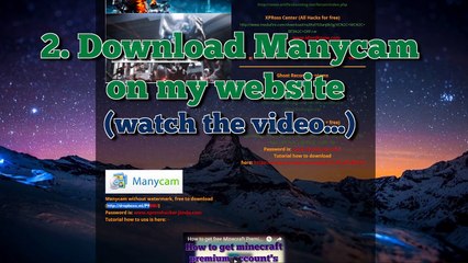 How to install and use a fake-cam in Omegle, Chatroulette│Manycam without watermark│ * XPROSS *