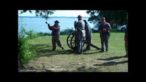 150th Civil War-Maury's Light Artillery Fires Cannons