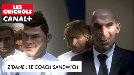 Zidane : le coach sandwich - Les Guignols du 07/04 - CANAL+