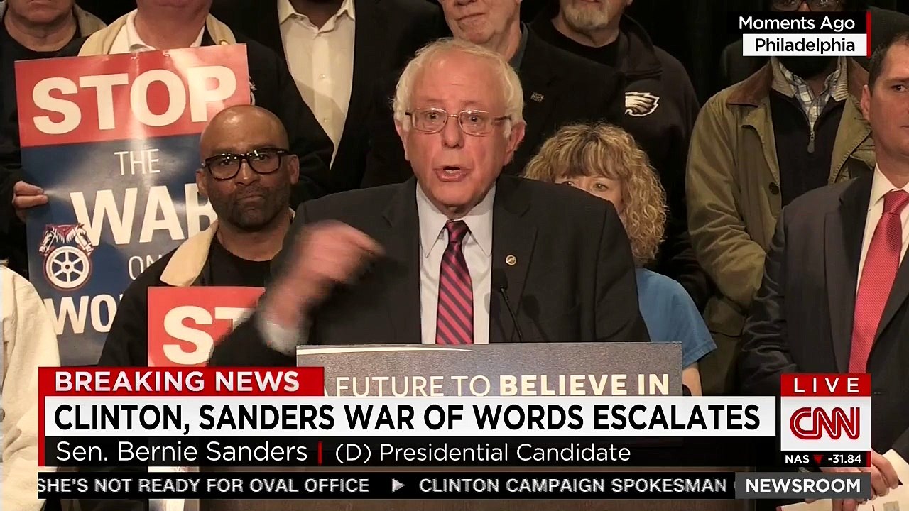 Bernie Sanders explains he got "unqualified" from bad headline