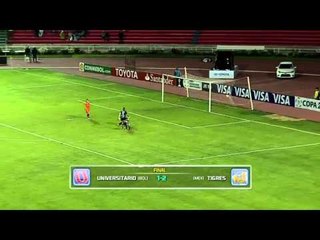 Tigres venció a Universitario por 1-2 en el partido de ida de octavos