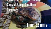 Chicken Breasts Stuffed With Spinach & Sun-Dried Tomatoes Recipe