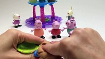 Peppa Pig Play Doh Cupcake Tower Playset Playdough Hasbro Toys How to make Playdough Cupcakes Part 3