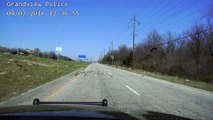 Police chase, crash caught on dramatic dashcam video