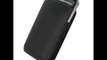 PDair Leather Case for LG KS660 - Vertical Pouch Type Belt clip inluded (Black)