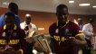Chris Gayle, Darren Sammy, Bravo & West Indies Team Player Dancing On Champion Song