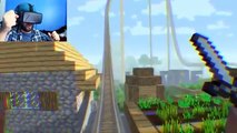 You Can Jump Into Minecraft & Ride On Epic Roller Coasters!   Oculus Rift DK2