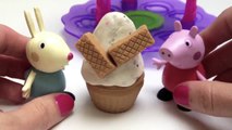 Peppa Pig Play Doh Cupcake Tower Playset Playdough Hasbro Toys How to make Playdough Cupcakes Part 7