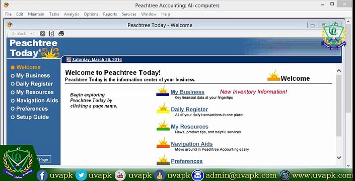 Lecture 4 charts in peachtree accounting in hindi urdu