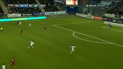 0-1 Carlos Strandberg Goal HD Sweden Allsvenskan - 07-04-2016, Östersunds FK 0-1 AIK