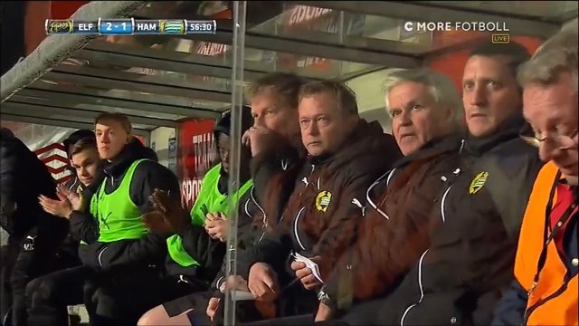 2-1 Arnór Smárason Penalty Goal HD Sweden Allsvenskan - 07-04-2016, IF Elfsborg 2-1 Hammarby