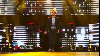 Dalton Rapattoni - Finalists Revealed   Strike A Match