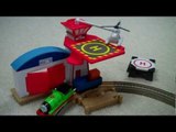 Harold To The Rescue Set by Thomas The Tank Engine Trackmaster & Percy Kids Toy Train Set