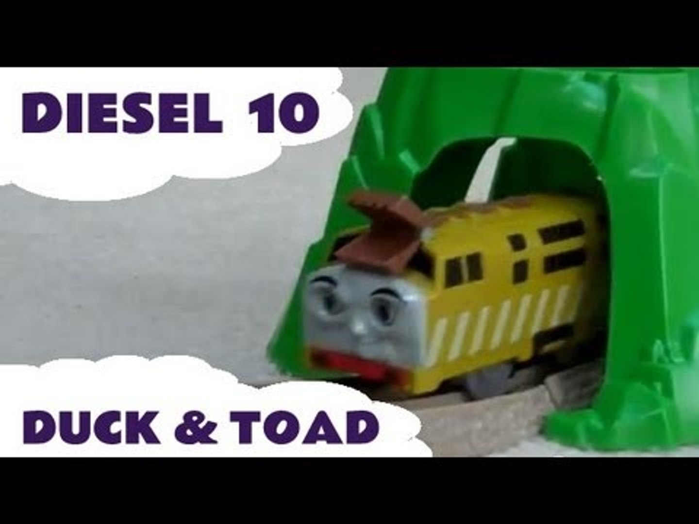 TOAD on Snake Bridge Kids Toy Train Set 