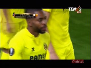 Cédric Bakambu Goal HD - Villarreal 1-0 Sparta Praha - 06.04.2016 HD
